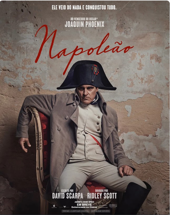 A pontuação do Rotten Tomatoes de Napoleão está entre as piores da década  de Joaquin Phoenix